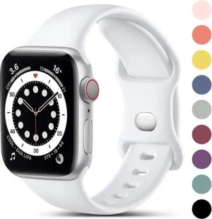 Widmann-Shop Smartwatch-Armband Apple Watch Silikon Armband