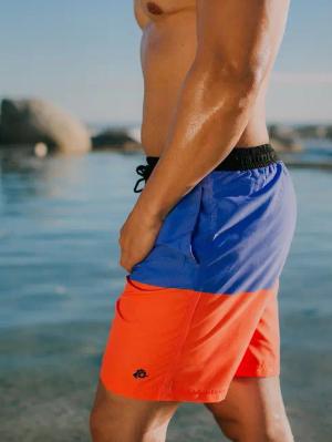 GUGGEN Mountain Badehose Badehose Herren Beachshorts