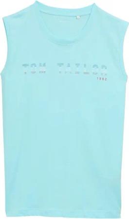 TOM TAILOR T-Shirt tanktop with print