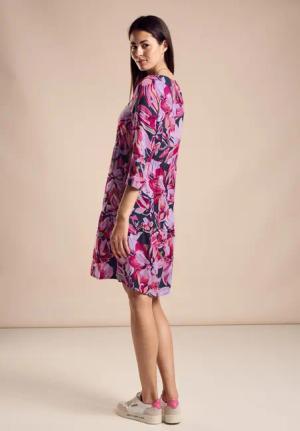 STREET ONE Maxikleid Tunika Kleid mit