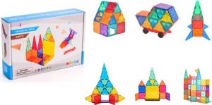 powertechnik-Germany Magnetische Bausteine 3D Magnetspiele Bauklötze