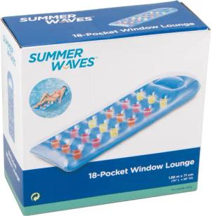 SummerWaves Luftmatratze Summer Waves Luftmatratze mit