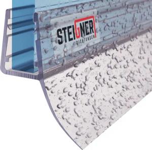 STEIGNER Duschdichtung 30cm Gerade PVC Ersatzdichtung