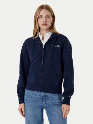 Tommy Hilfiger Sweatshirt Script WW0WW45742 Dunkelblau Regular Fit