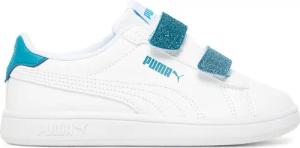 Puma Sneakers Smash 3.0 L Glitter Velcro V Ps 395609 08 Weiß