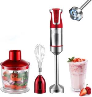 Royalty Line Stabmixer 3-in-1-Stabmixer Pürierstab Zerkleinerer