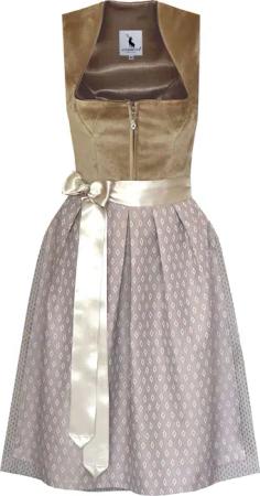 Alpenmärchen Dirndl Dirndl Adriana in hellbraun