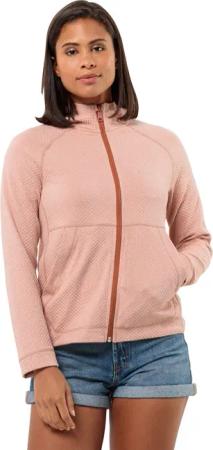 Jack Wolfskin Fernweh Hooded Jacket Women Fleecejacke Damen XS pink Rose Dawn
