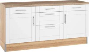 KOCHSTATION Küche "KS-Ahus", 180 cm breit, ohne E-Geräte, Soft Close Funktion, MDF Fronten