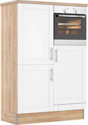KOCHSTATION Küche "KS-Ahus, Hochschrankmodul", Breite 120 cm,wahlweise mit E-Geräten,Soft-Close-Funktion