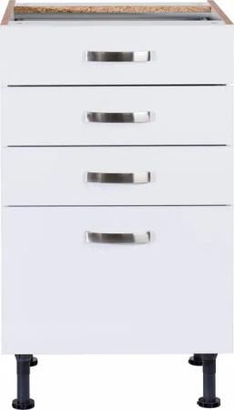 KOCHSTATION Unterschrank "KS-Cara", Breite 50 cm, mit Vollauszügen und Soft-Close-Funktion