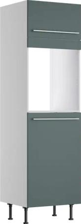 KOCHSTATION Backofen/Kühlumbauschrank "KS-Bern2", B 60 cm, H 211,8 cm, 1 Klappe, 1 Tür (H 89,2 cm), 1 feste Blende