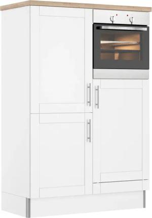 KOCHSTATION Küche "KS-Ahus, Hochschrankmodul", Breite 120 cm,wahlweise mit E-Geräten,Soft-Close-Funktion