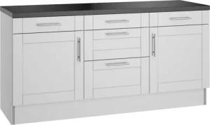 KOCHSTATION Küche "KS-Ahus", 180 cm breit, ohne E-Geräte, Soft Close Funktion, MDF Fronten