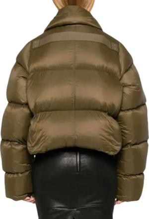 Rick Owens - Giacca Piumino Turtle Jacket Bean - Größe 42 - green