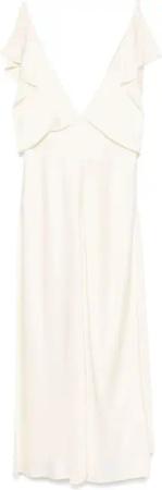 Jil Sander - Dress Natural - Größe 36 - bunt