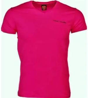 David Copper T-Shirt Pelzkragen Größe M