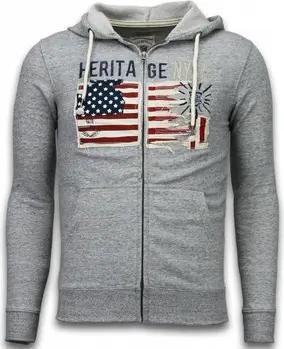 Enos Sweatshirt Sweatjacke Embroidery American