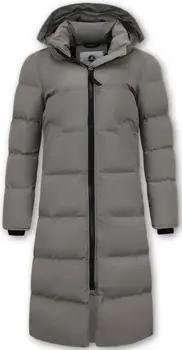 Matogla Parkas Lang Geschnittene Steppjacke Da