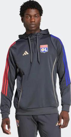 Damen/Herren Fußball Sweatshirt mit Kapuze - Olympique Lyon 25/26