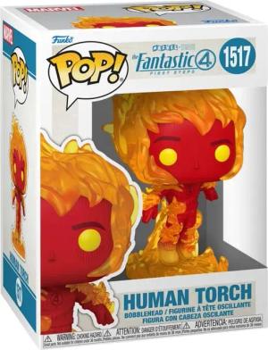 Fantastic Four - Human Torch Vinyl Figur 1517 - Funko Pop! Figur - Funko Shop Deutschland - Lizenzierter Fanartikel