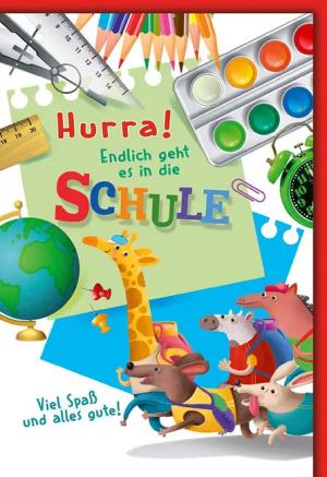 Verlag Dominique Grußkarten Schulanfang - Karte