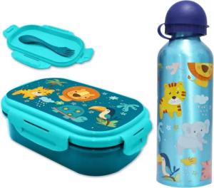 Kids Euroswan Lunchbox Jungle Friends 3
