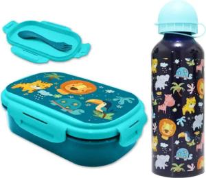 Kids Euroswan Lunchbox Jungle Friends 3