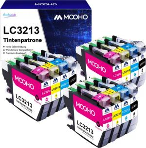MOOHO Multipack ersetzt Brother LC-3213 LC3213XL