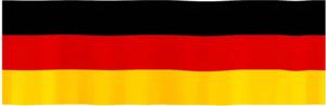 Taffstyle Fahne Deutschland XXL Balkonfahne 300cm