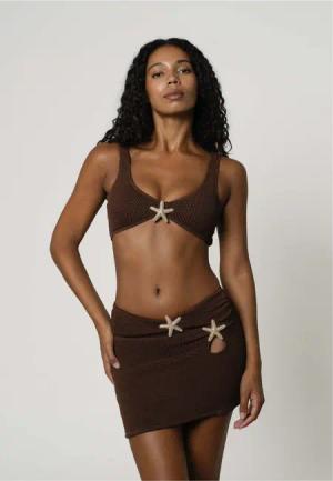 Moda Minx Sommerrock Starfish Scrunch (1-tlg)