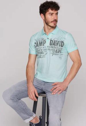 CAMP DAVID Poloshirt aus Baumwolle
