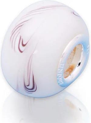 Unique Bead Exklusiver Unique Bead - Glas mit 925 Silber Fassung BG0178