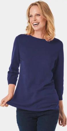 GOLDNER Strickpullover Pullover aus hochwertigem Garn