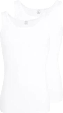 CECEBA Unterhemd Sportjacke 2er Pack weiss
