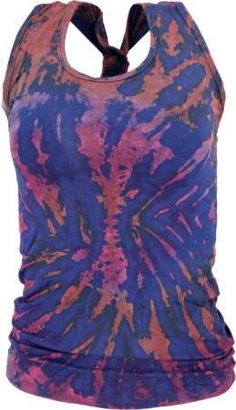 Guru-Shop T-Shirt Batik Hippie Top, Unikat