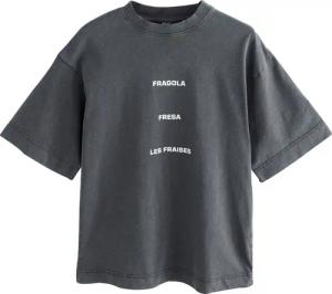 Next T-Shirt Oversize-T-Shirt mit Erdbeer-Grafik aus