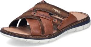Rieker Herren Pantolette Hausschuh
