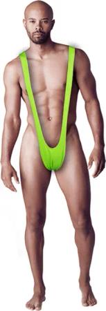 Deggelbam Badeanzug Borat Mankini Badeanzug für