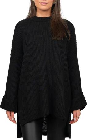 Reichstadt Strickpullover Gemütlicher Oversized Pullover 25RSW067