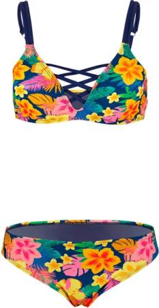 Beco Beermann Triangel-Bikini-Top Summer Flowers (2-St),