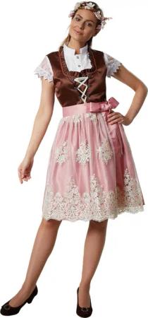 dressforfun Dirndl Mini-Dirndl Kaufbeuren Tailliert geschnittenes,