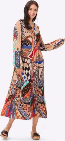 heine Etuikleid Druck-Kleid