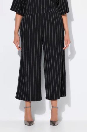 Ulla Popken 7/8-Hose Schlupfhose Struktur weites