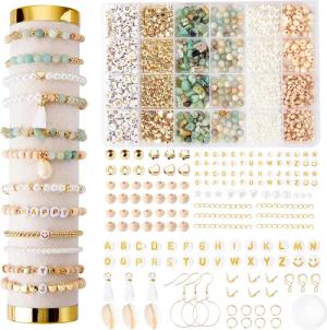 CLTYQ Ketten und Armband Set Natürlicheperlen
