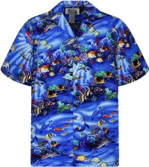 KY's Hawaiihemd Aquarium Original Hawaiihemd mit