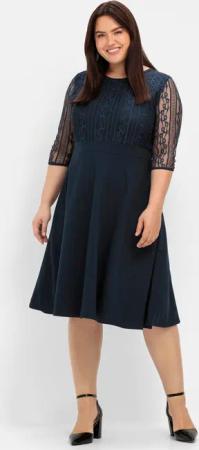 Sheego Etuikleid Cocktailkleid