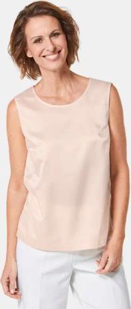 GOLDNER Shirttop Top aus feinster Seidenmischung