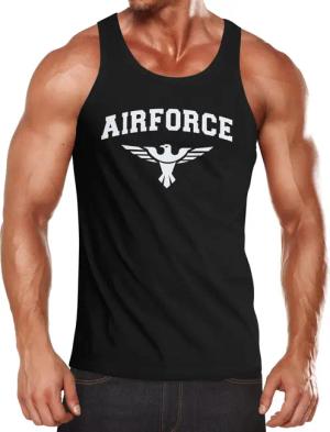 Neverless Tanktop Herren Tank-Top Airforce US