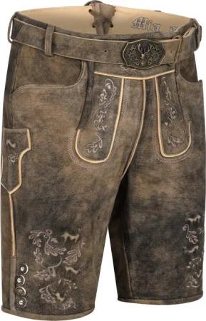 Nübler Trachtenlederhose Lederhose Beneditto in Rum